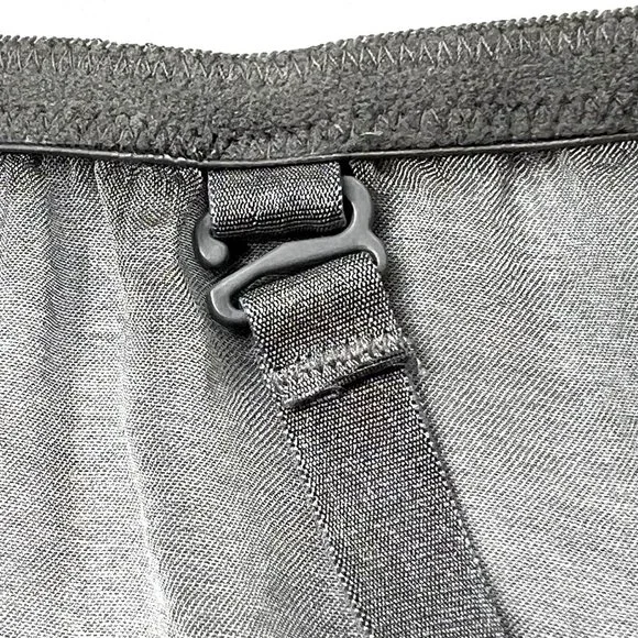 SKIMS Romance Garter Bikini Charcoal Womens XL - Picture 10 of 16